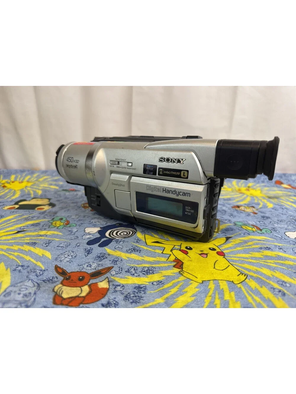 Sony DCR-TRV120 Digital8 Hi8 Video8 Camcorder VCR UNTESTED